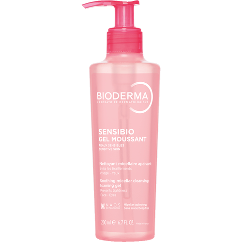 Bioderma Sensibio Gel Moussant Foaming Cleanser For Sensitive Skin 200 ml