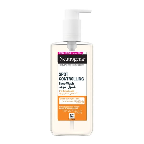 Neutrogena Spot Controlling Face Wash (200ml) – Made in Italy 🇮🇹