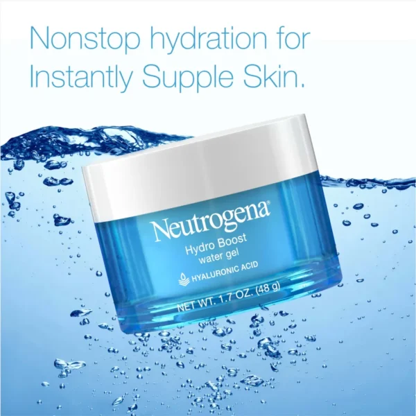 Neutrogena Hydro Boost Water Gel, With Hyaluronic Acid, Ultra-Light, 50ml (🇫🇷France)