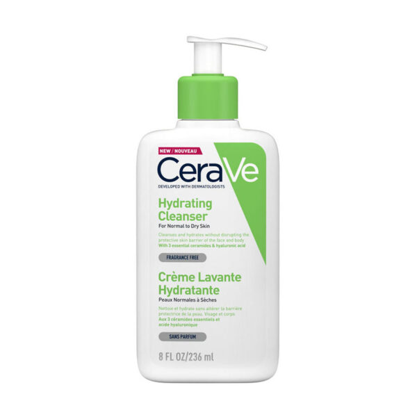 CeraVe Hydrating Cleanser for Normal to Dry Skin with 236ml