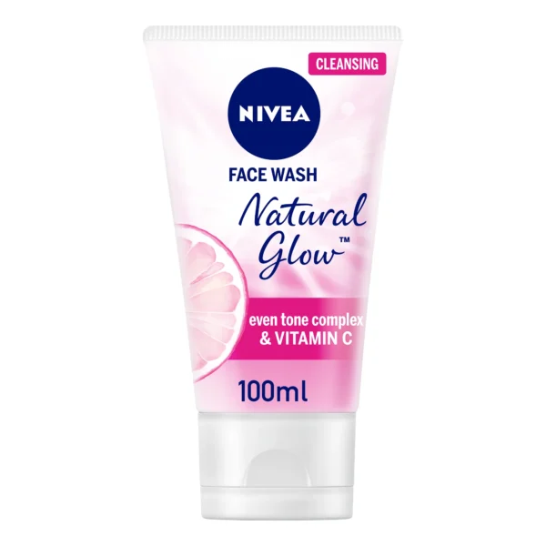 NIVEA Natural Glow Cleansing Face Wash 100 ml (Thailand)