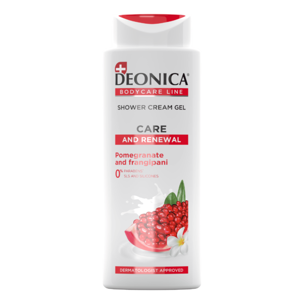 Deonica Shower Cream Gel Care&Renewal 250 Ml (Russia)