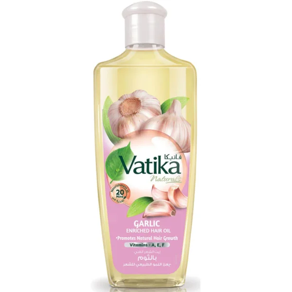 Dabur Vatika Garlic Enriched Hair Oil 300 ml (Dubai)