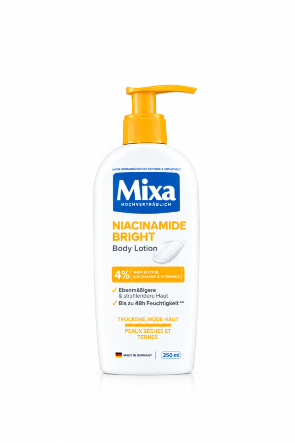 Mixa Niacinamide Bright Body Lotion – 250 ml (Germany)